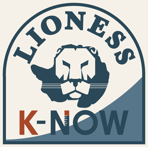 LIONESS K-NOW programme badge — Korea Network for Observation and prediction of ice sheet and sea level changes in a Warming world.